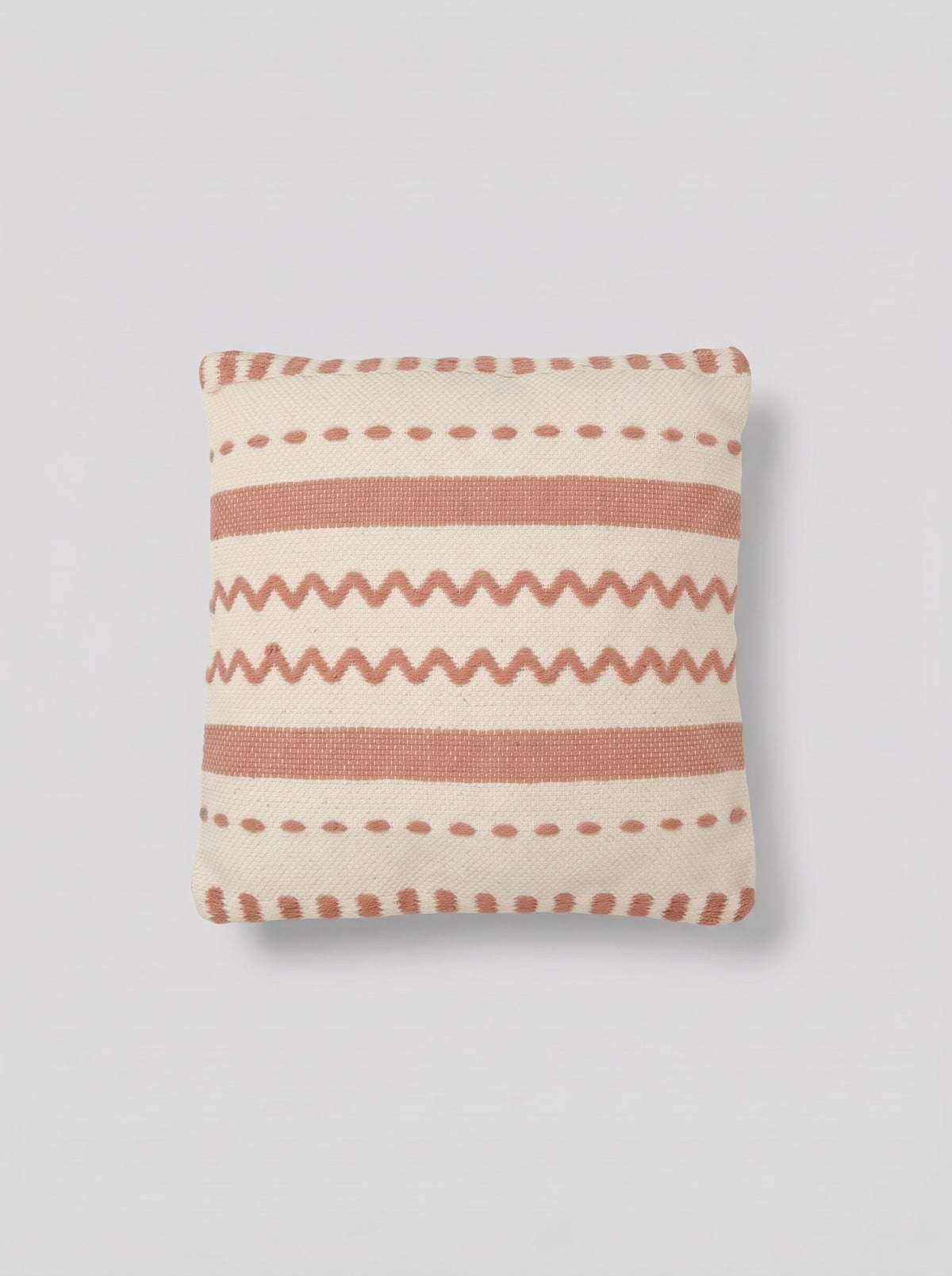 Coussin carré en coton Leito 45x45 cm - housse + garniture
