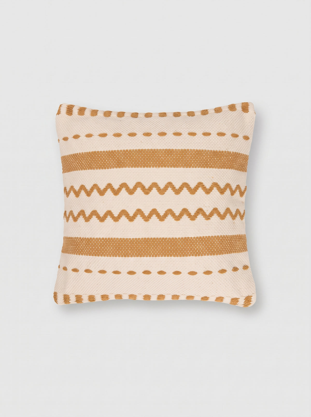 Coussin carré en coton Leito 45x45 cm - housse + garniture