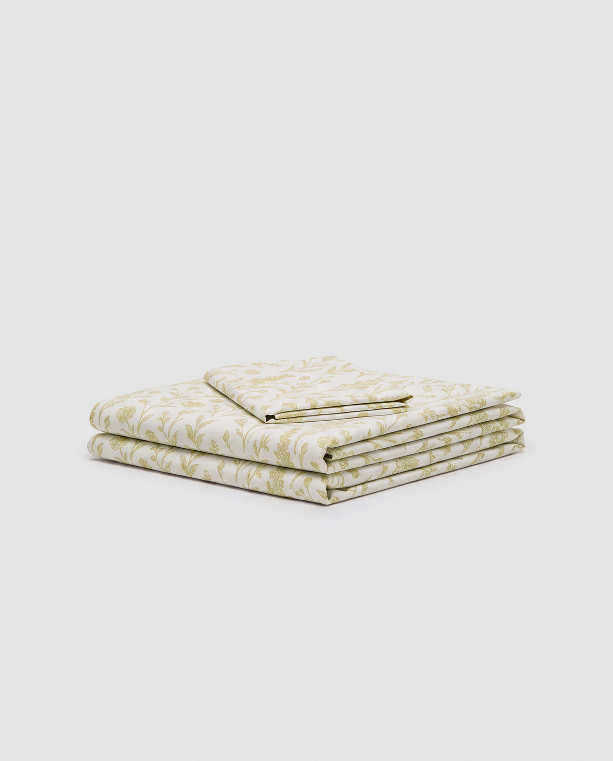 Set lenzuola cotone percalle lara verde