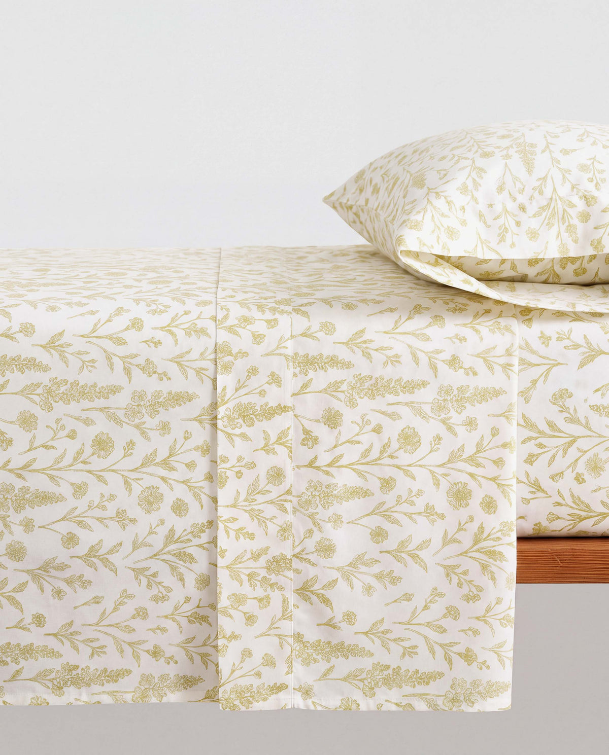 Set lenzuola cotone percalle lara verde