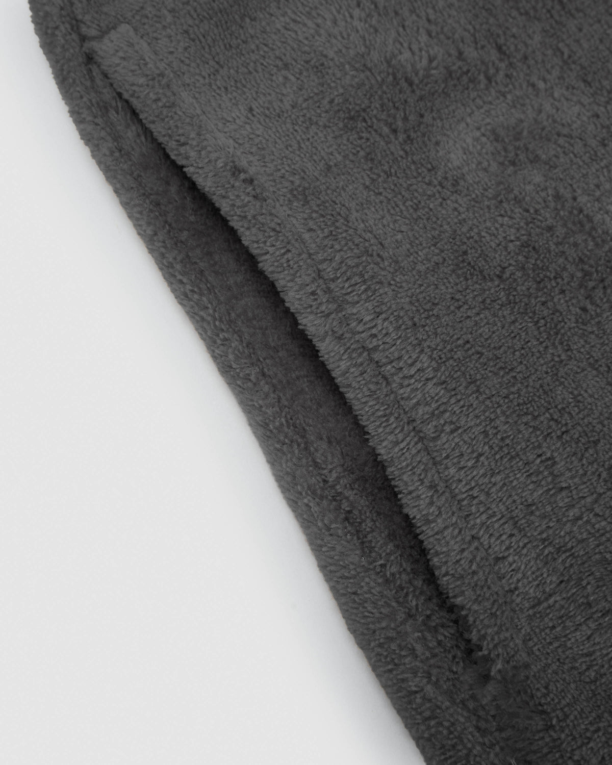 Coral fleece sweatshirt grey