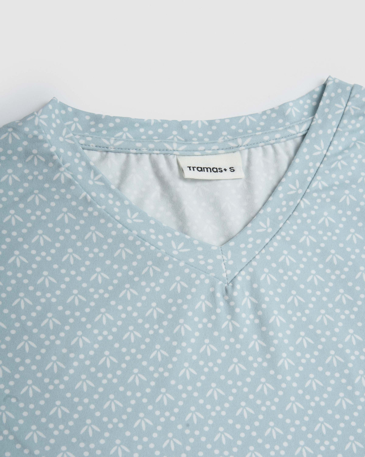 Pijama largo soft amuna azul agua