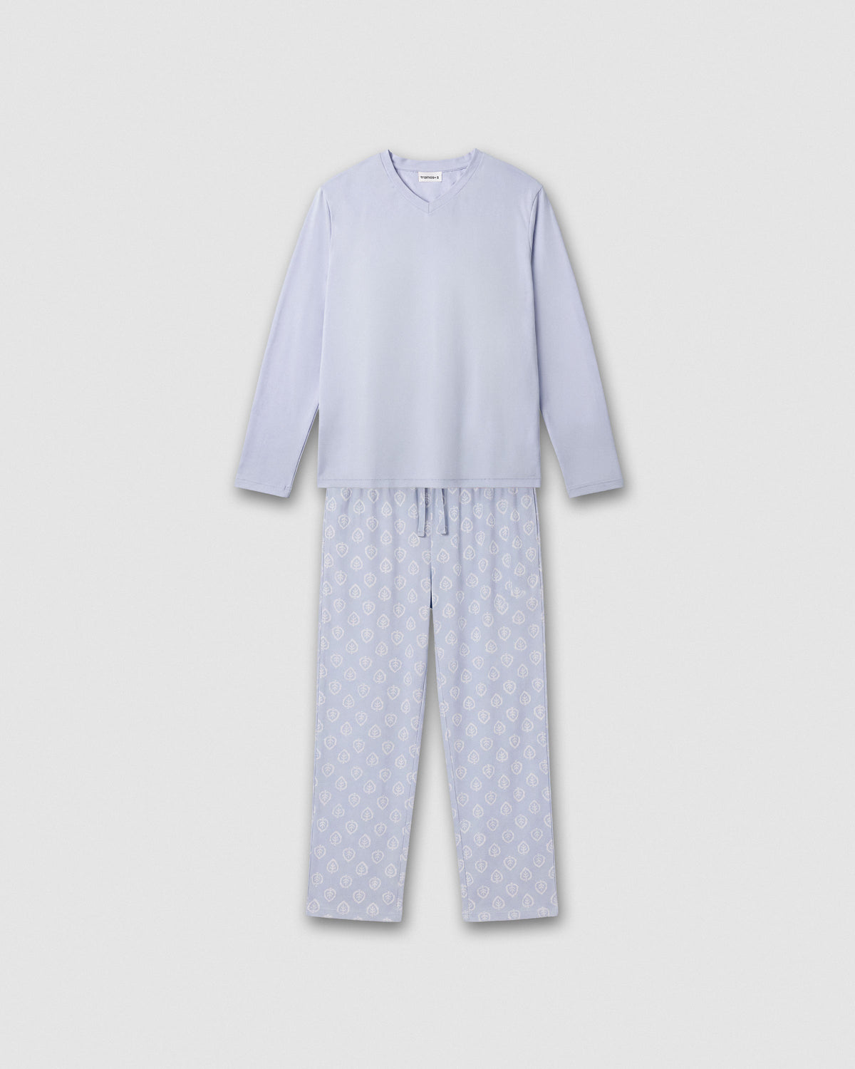 Pijama largo soft upepo índigo