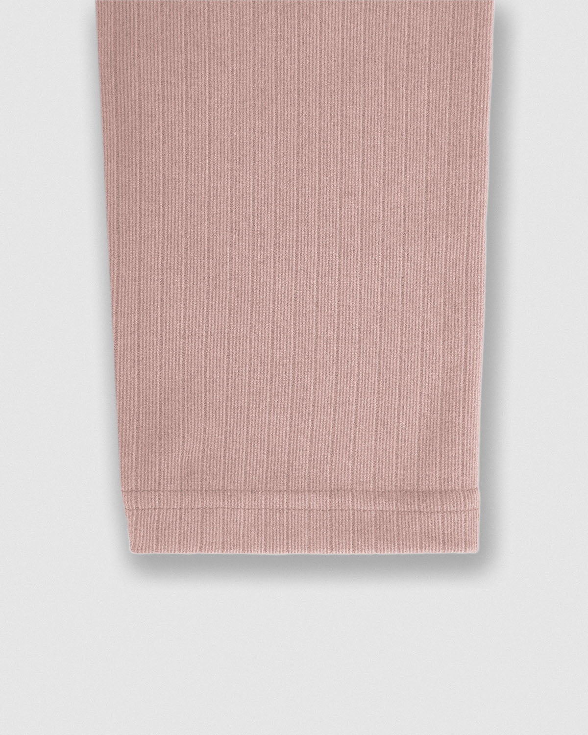 Wide stripe ribbed pyjamas dusty pink