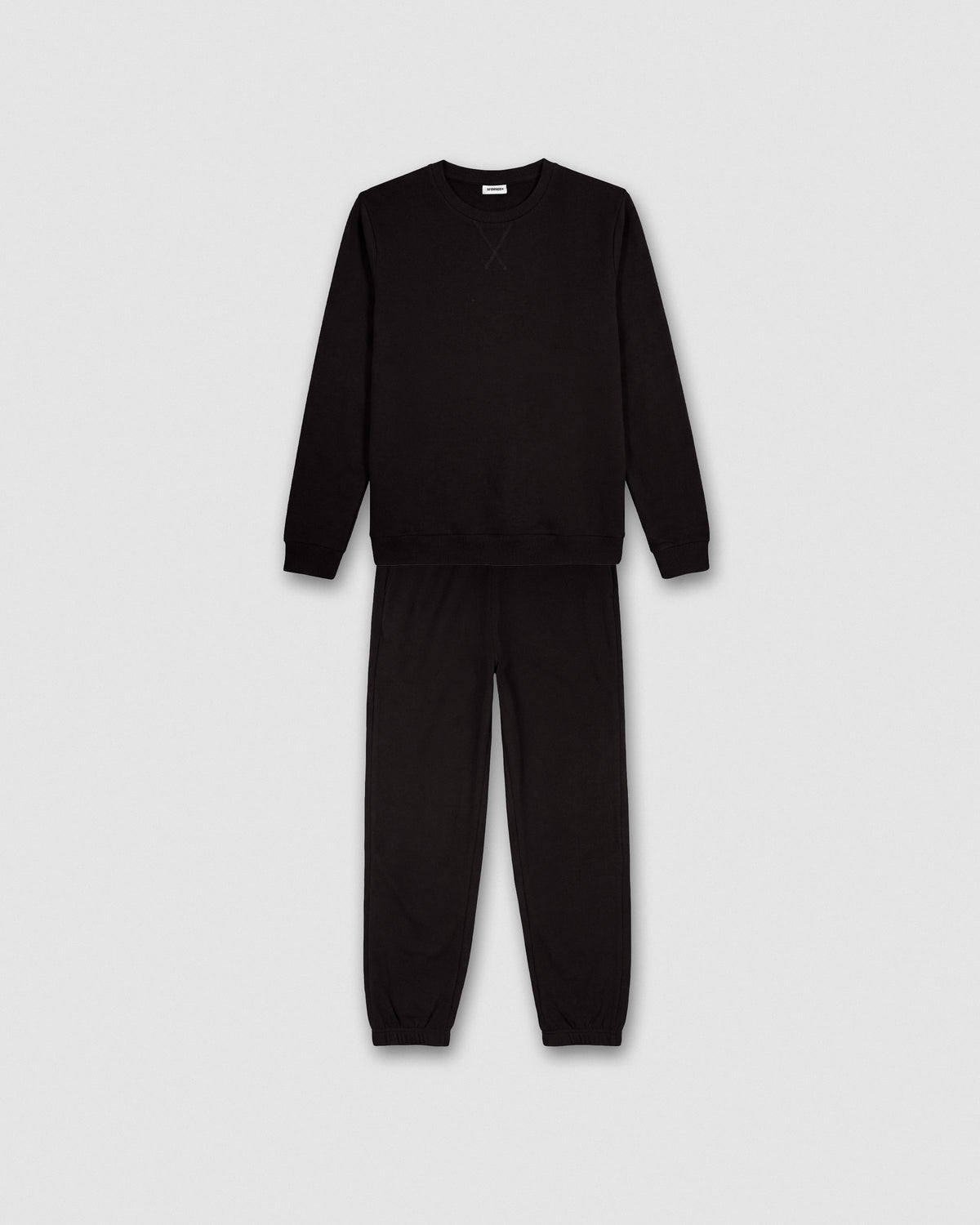 Sudadera básica deporte gris marengo