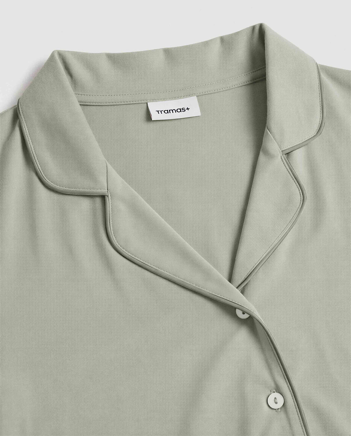 Camisón camisero algodón verde