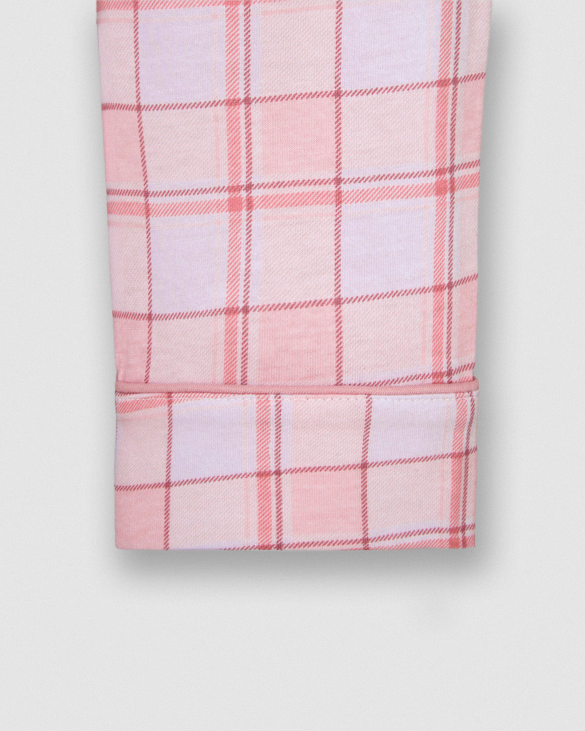 Pijama largo camisero algodón cuadro moni rosa