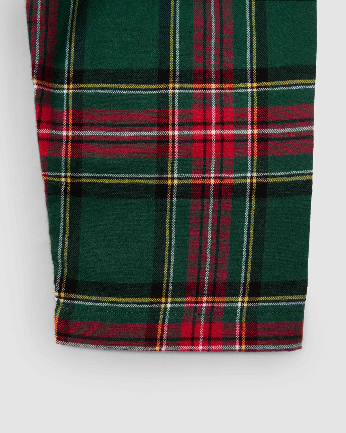 Pijama mujer camisero franela cuadro jairo verde