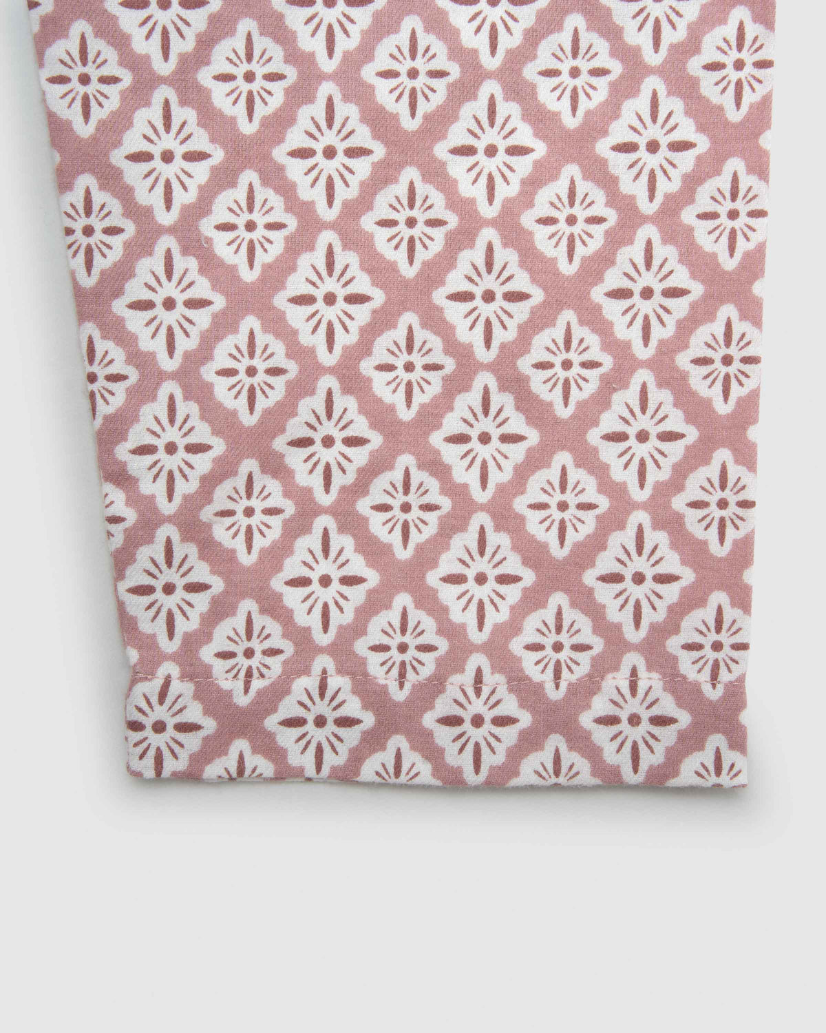 Flannel shirt pyjamas Pulse pink