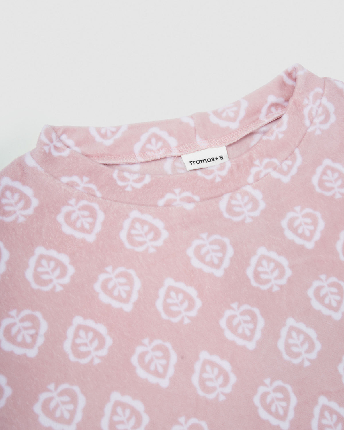 Pijama terciopelo super soft upepo rosa