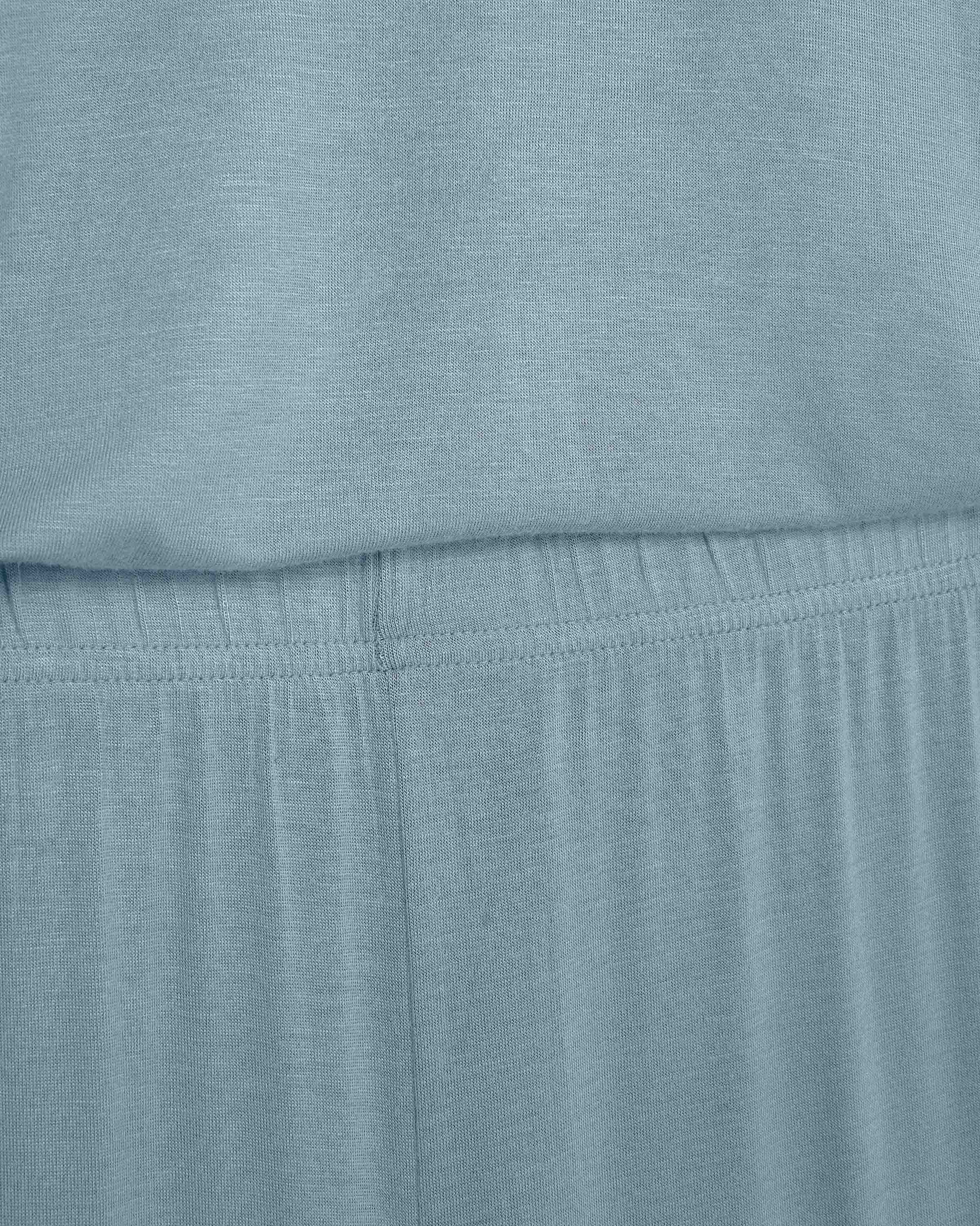 Pijama largo viscosa azul agua