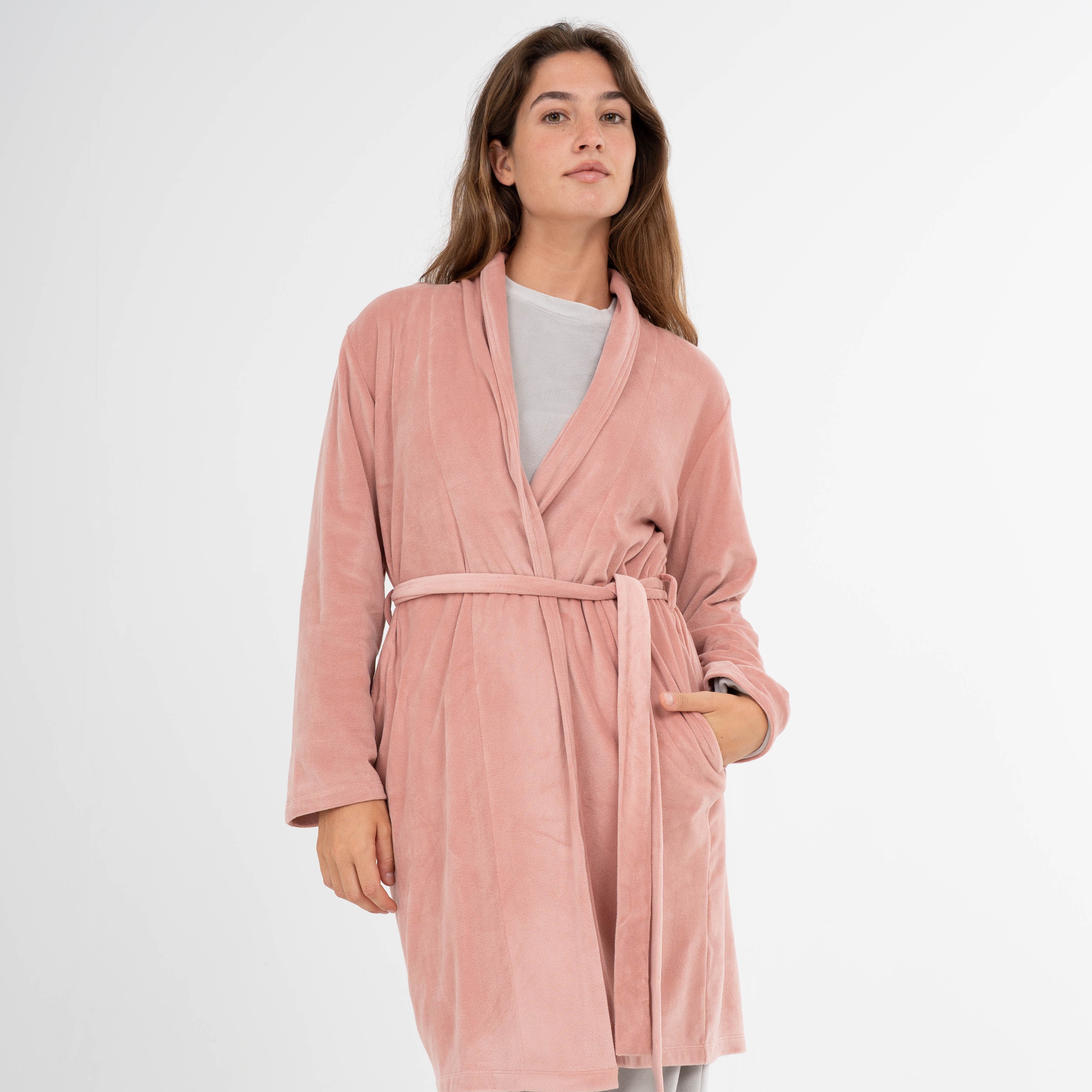 Bata Terciopelo Super Soft Rosette