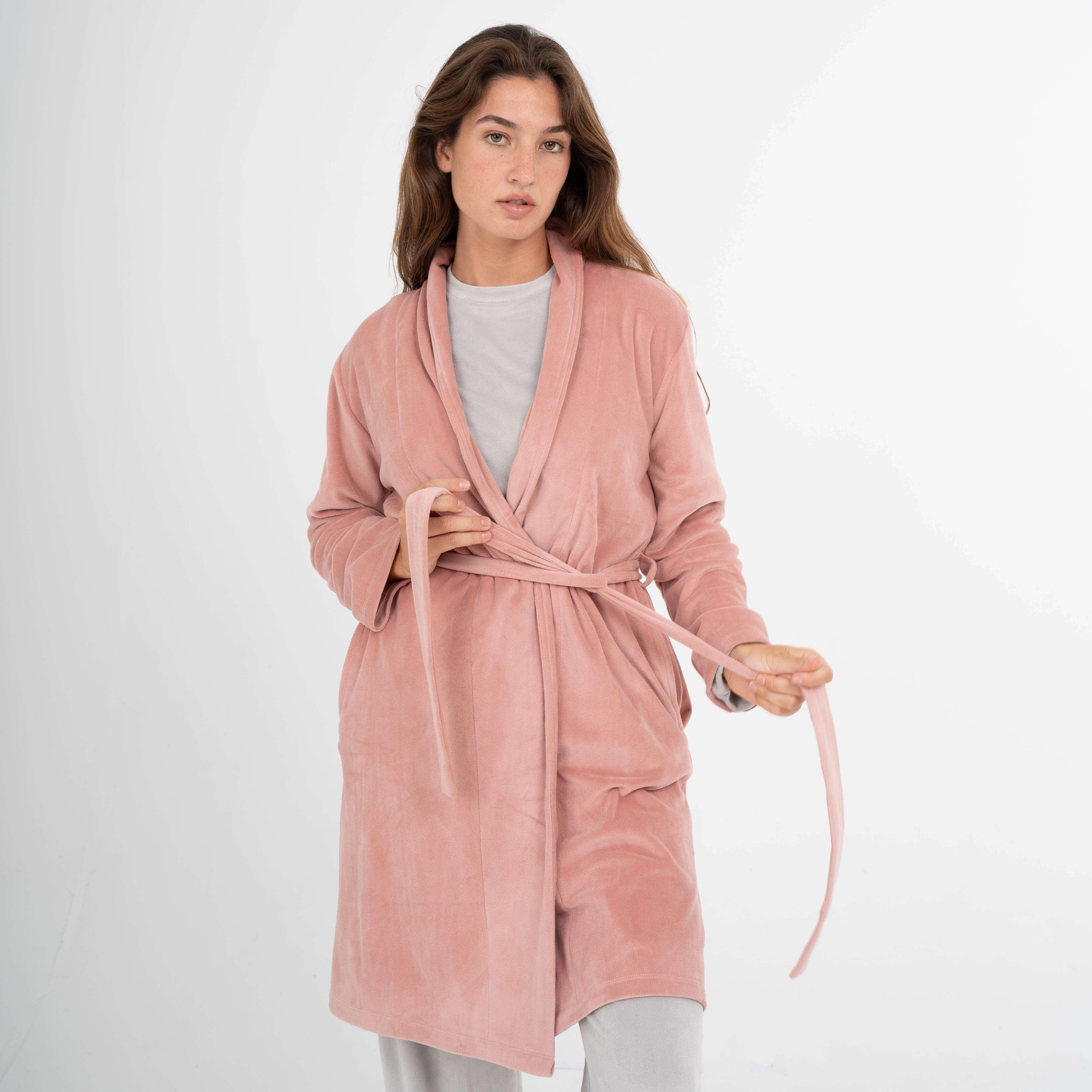 Bata Terciopelo Super Soft Rosette