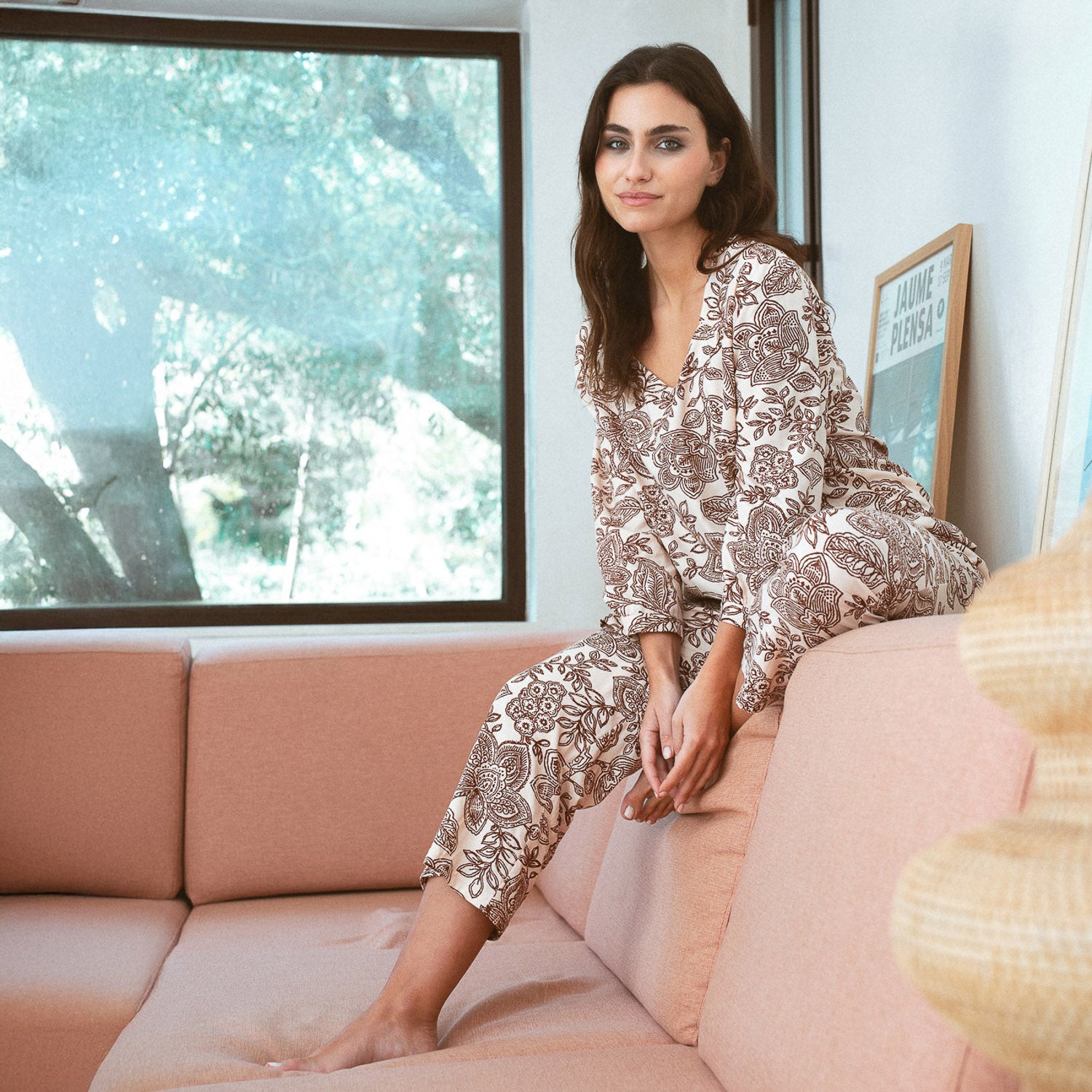 Set midi viscosa tika burdeos