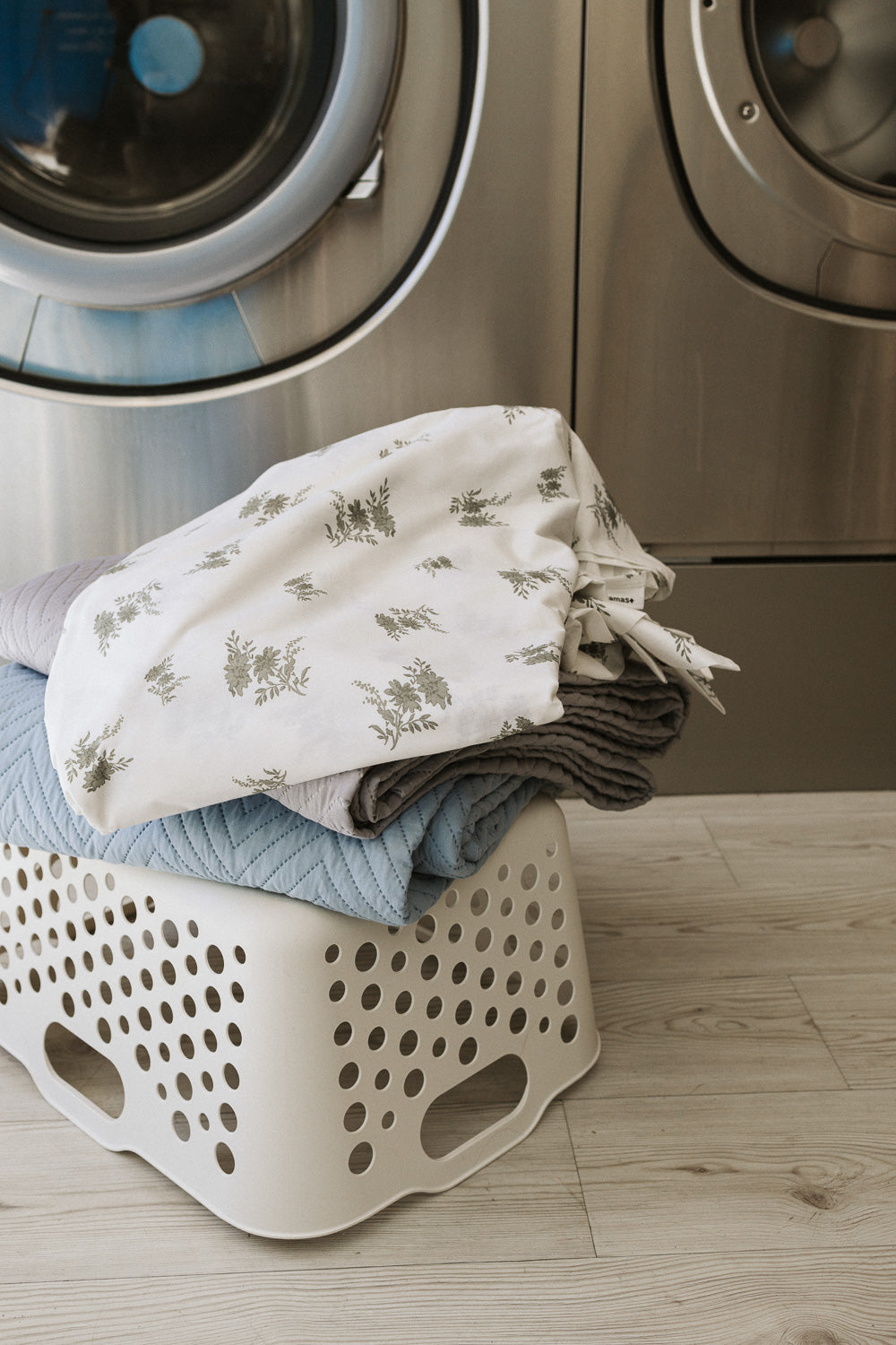 Jogo de lençóis algodão percal Petri verde seco