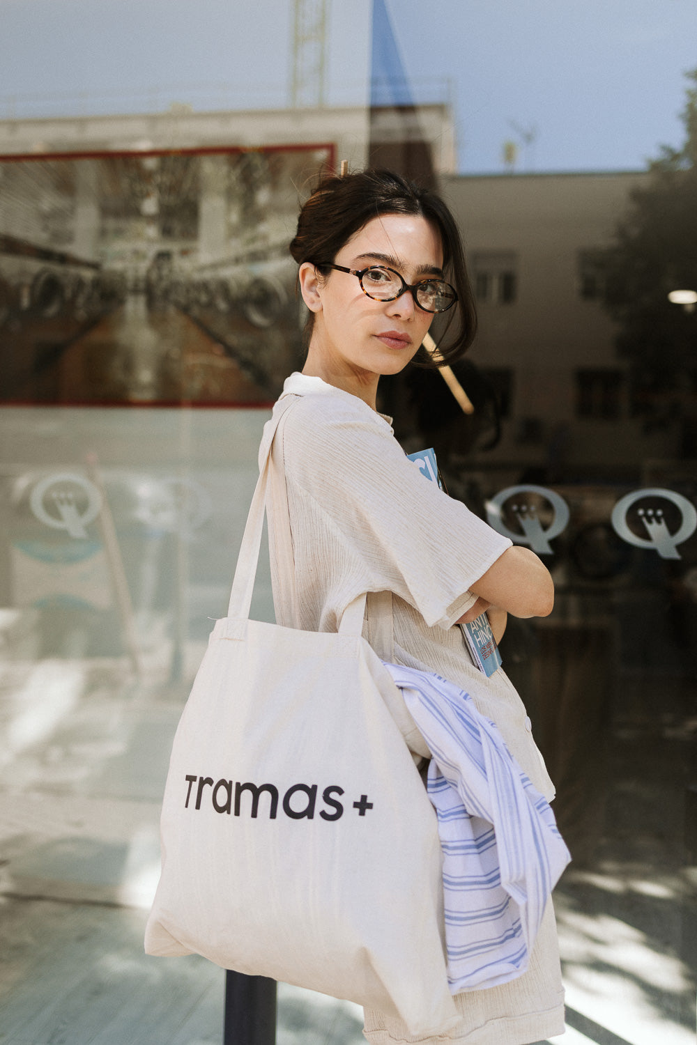Tote bag Tramas+