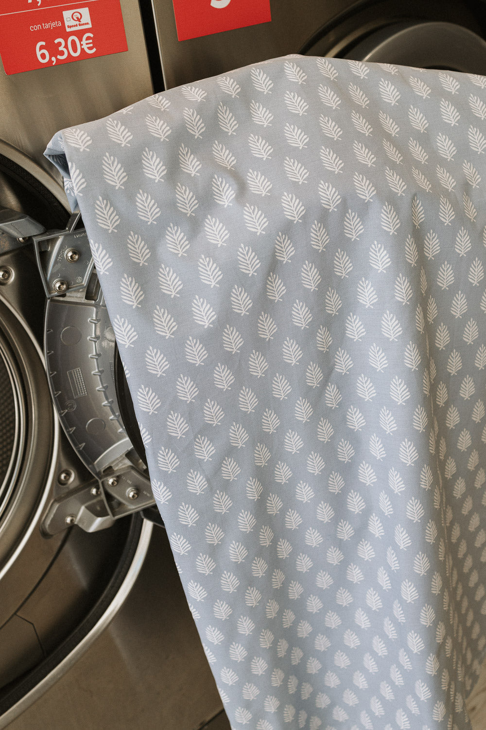 Jogo de lençóis algodão percal Soma água‑marinha