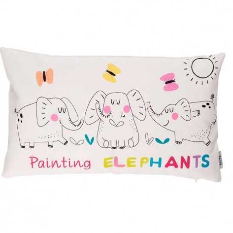 Pack 2 Unidades - Funda cojín Elefantes comprar-fundas-para-cojines-estampados