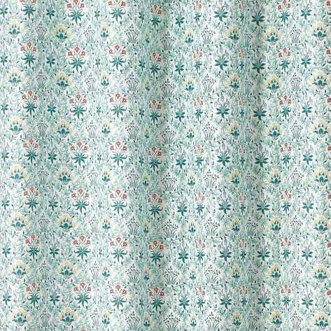 Cortina Cecilia azul comprar-cortinas-estampadas