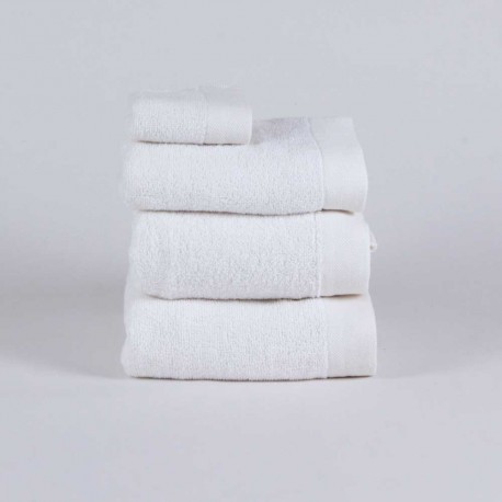Toalla de Baño 400gr Doble Rizo blanco toallas-400450