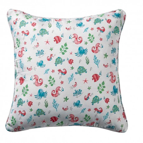 Cojín cuadrante Saes 55x55 - Funda + Relleno