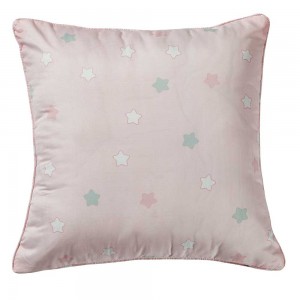 Cojín cuadrante Tuly rosa 55x55 - Funda + Relleno 2