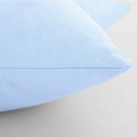 Cojín Estrella algodón celeste 50x50 - Funda + Relleno comprar-cojines-infantiles-lisos