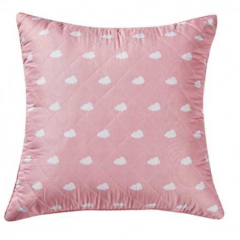 Cojín cuadrante Nubecita rosa 55x55 - Funda + Relleno Cojín cuadrante Nubecita rosa 55x55 - Funda + Relleno