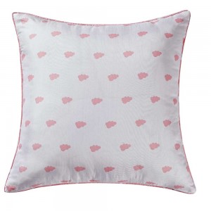 Cojín cuadrante Nubecita rosa 55x55 - Funda + Relleno 2