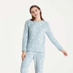 Pijama coral Snow verde...