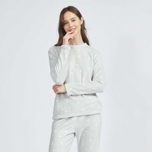 Pijama coral Estrella gris...