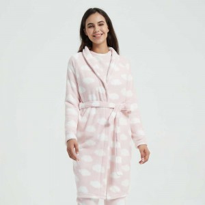 Bata coral Nube rosa