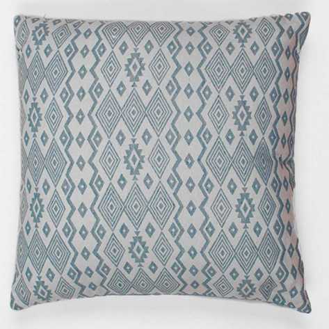 Cojín cuadrante jacquard New Madras esmeralda 45x45 - Funda + Relleno Cojín cuadrante jacquard New Madras esmeralda 45x45 - Funda + Relleno