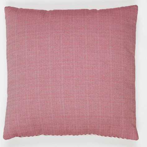 Cojín cuadrante jacquard Feli rosa 45x45 - Funda + Relleno cojines-cuadrados-estampados