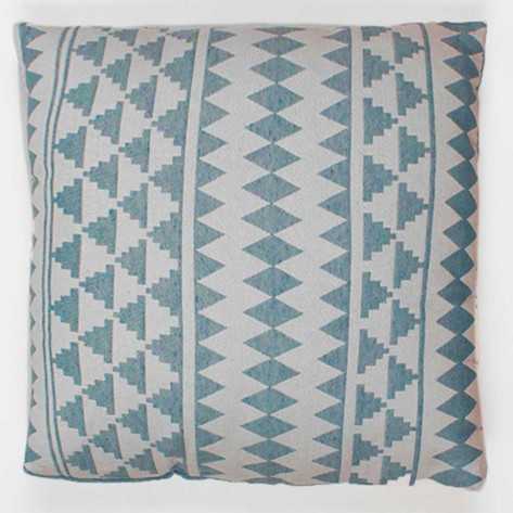 Cojín cuadrante jacquard Hidalgo esmeralda 45x45 - Funda + Relleno Cojín cuadrante jacquard Hidalgo esmeralda 45x45 - Funda + Relleno