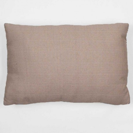Cojín rectangular 30x50 jacquard New Madras beige - Funda + Relleno