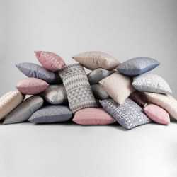 Cojín rectangular 30x50 jacquard New Madras beige - Funda + Relleno