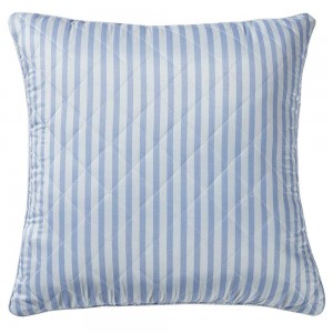 Cojín cuadrante Raya Kodac celeste 55x55 - Funda + Relleno