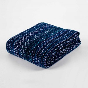 Manta coral Alejandro azul