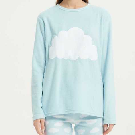 Pijama polar Nube celeste pijama-polar