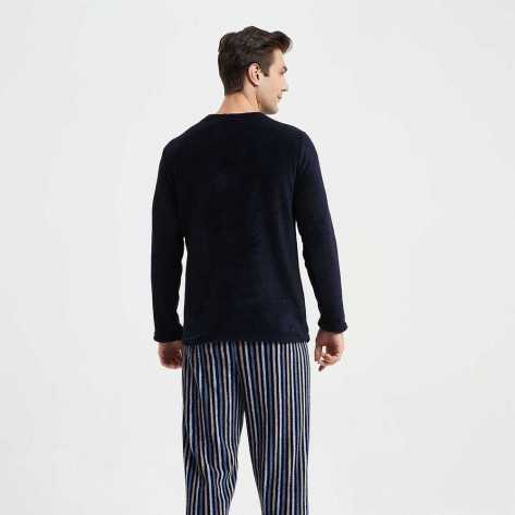 Pijama coral hombre Raya Jorge comprar-pijamas-largos-hombre