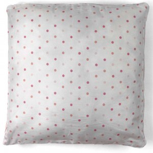 Cojín cuadrante Raya Nuria rosa 55x55 - Funda + Relleno 2