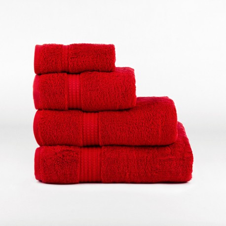 Toalla de baño 700gr rojo Tamaño toalla Tocador 30x50cm