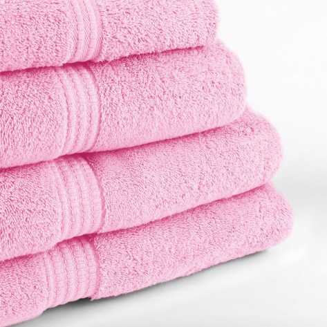 Toalla de baño 700gr rosa toallas-700gr