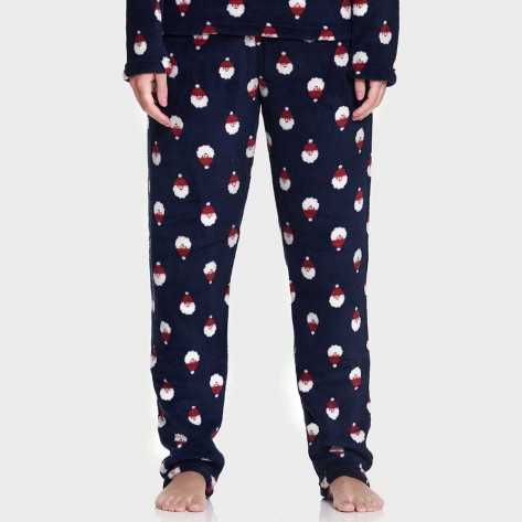 Pijama coral Santa Claus ropa-de-estar-por-casa