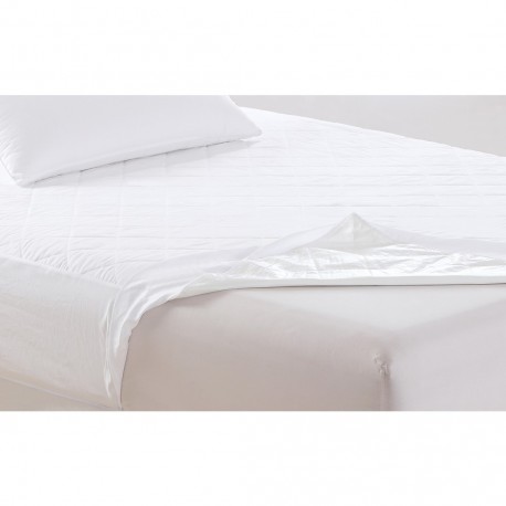 Cubrecolchón acolchado microfibra reversible