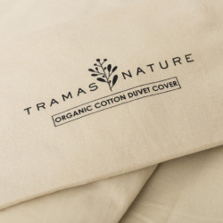 Funda nórdica algodón orgánico beige tejidos-naturales
