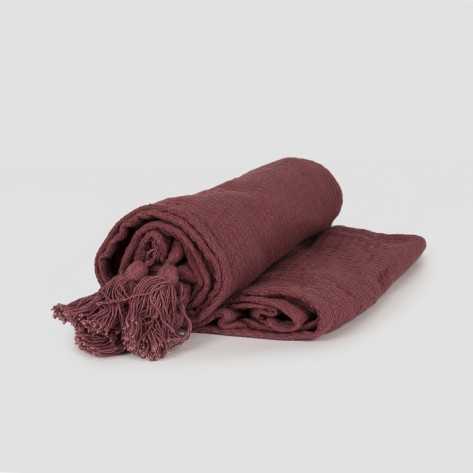 Plaid Nigeria malva rosa 130x170 comprar-plaids-y-fulares-multiusos