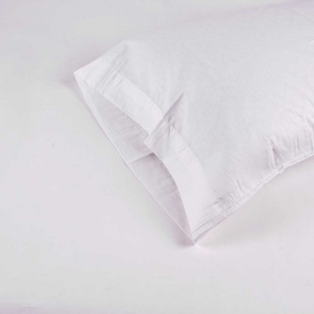 impaciente terrorismo pecado Funda de almohada lisa Tamaño fundas almohada almohadas 70cm (90x45cm)  colores blanco