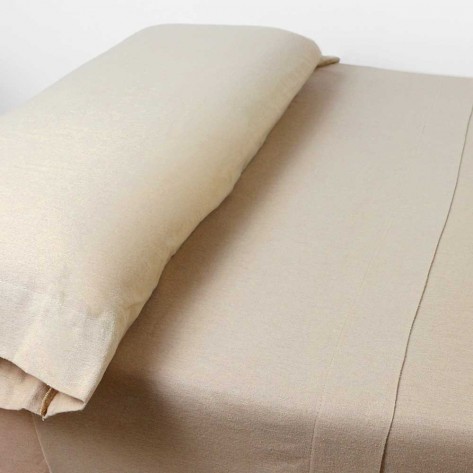 Juego Sábanas Franela Invierno Eva a precio barato Color Beige Medidas Cama  90 cm